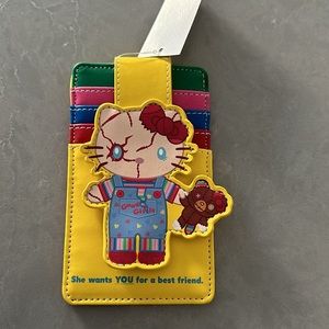 Hello Kitty Chucky Doll Credit Card Holder New